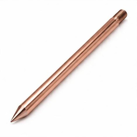 Copper-Bonded Earth Rod 5/8 Inch x 10ft - nVent ERICO 615800 — illustrative product image for Earthing & Lightning Protection; actual product may vary — UAE supplier — Allied Industrial Solutions F.Z.E